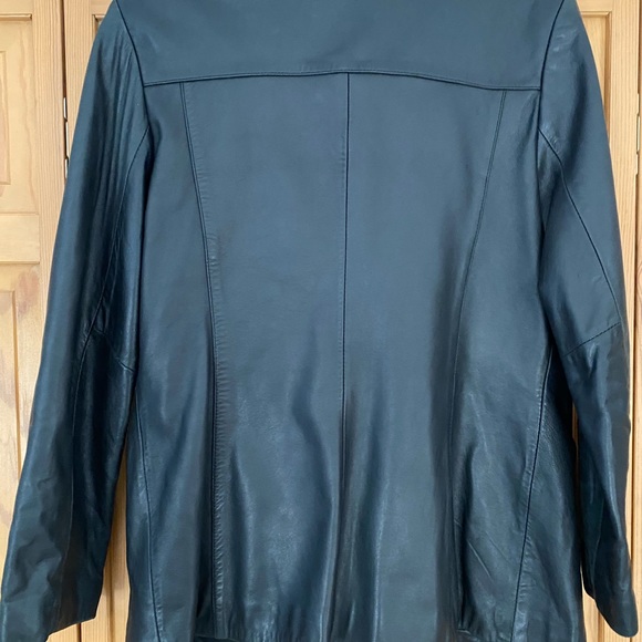 Real leather black jacket - Picture 3 of 3